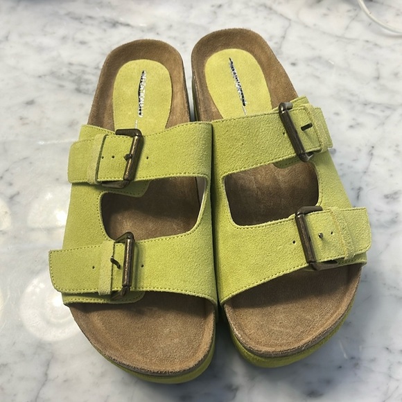 Free People x Intentionally Rule Breaker Platform Sandals Size 8.5 NEW - Picture 5 of 13